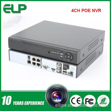 4CH 960p P2p Onvif Poe NVR Network Video Recorder with BNC/VGA/HDMI Port